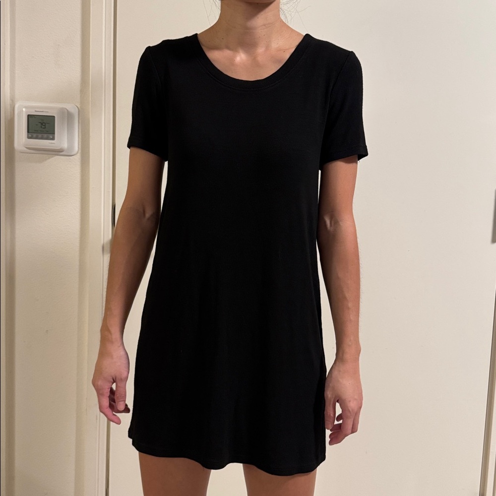 Fighting Eel Black Mini Dress